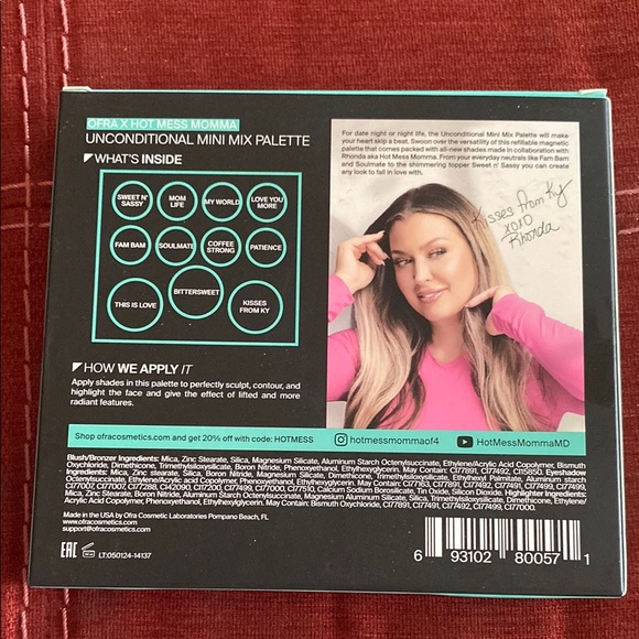 🆕OFRA X HOT MESS MAMA: “Unconditional” Refillable Magnetic Palette - Picture 5 of 6